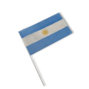 Banderita Argentina con palito x1
