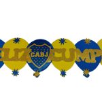 Cartel Goma Eva de Feliz cumpleaños Boca x1