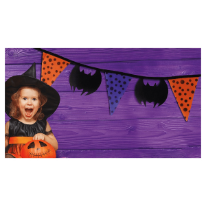 Banderin Halloween Murcielago 3 mts.