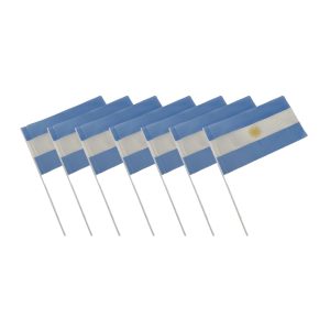 Banderita de Argentina con palito x25