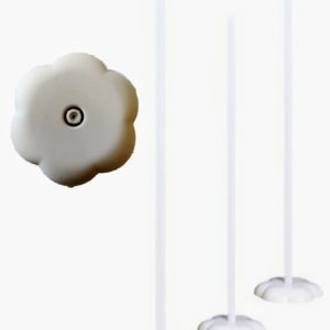 Base para Palito porta Globo Blanco x1