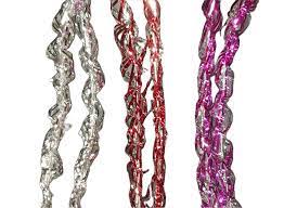 Boa tirabuzon x1 (solo color fucsia)