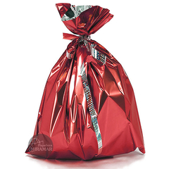 Bolsa Carioca Metal Roja x10