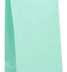 Bolsita De Papel Lisa Agua Marina x 10