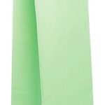 Bolsita De Papel Lisa Verde pastel x 10
