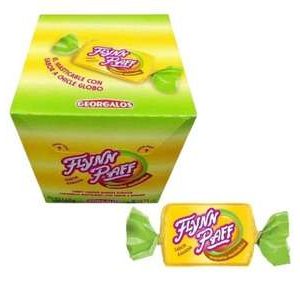 Caja de caramelos Flynn Paff Banana x560gr