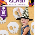 Calaveras Auto Adhesivas x 10