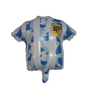 Globo silueta Camiseta de "Argentina" Grande x1