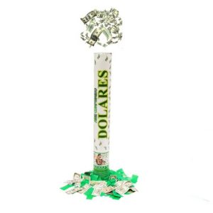 Cañon Lanza Papeles "Dolares" 40 cm x1