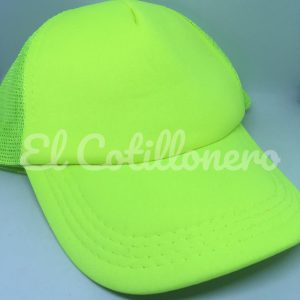 Cap trucker fluo (frente de color) x 1 - Imagen 5