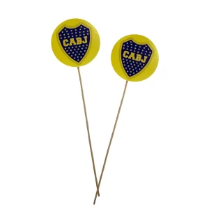 Cartel con Pinche circular de Boca x5