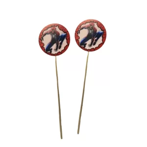 Cartel con Pinche circular de Spiderman (Hombre Araña) x5