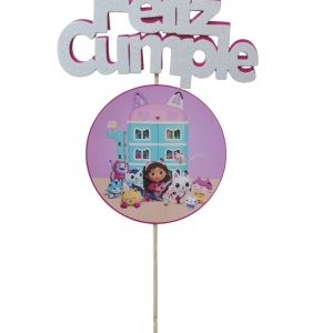 Cartel De Feliz Cumple Gabbys Doll x1