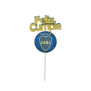 Cartel De Feliz Cumple Boca x 1
