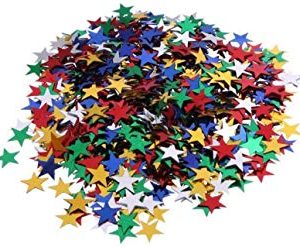 Confeti metalizado estrella x 10 gramos