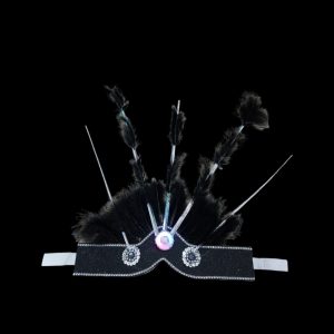 Corona con Plumas "Tesorito" Luminosas x1 - Imagen 7