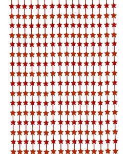 Cortina De Estrellas Rojo x1