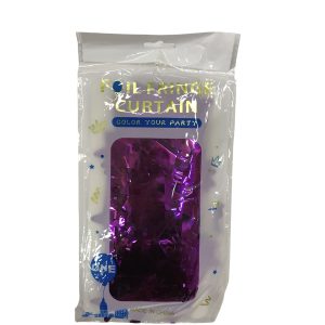 Cortina De Estrellas Violeta x1