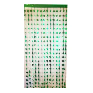 Cortina De Estrellas Verde x1