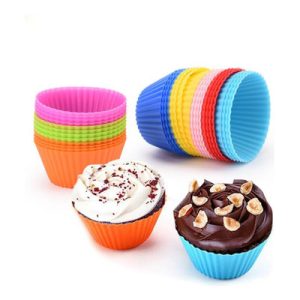 Molde Cupcake Silicona x10