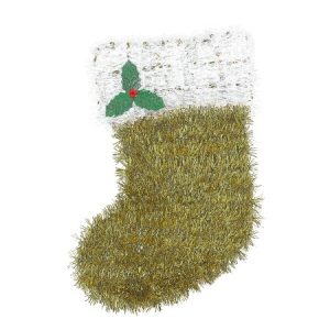 Decoracion Botas Metalizadas (33cm) x 1
