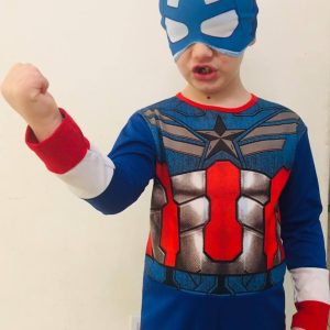 Disfraz De Capitan America x 1