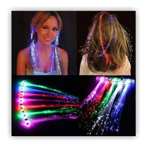 Extensiones de pelo fibra luminosas x1