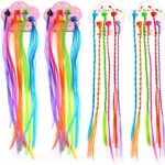 Extensiones Coloridas Trenzas para Pelo x6