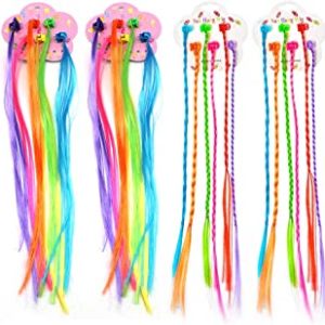 Extensiones Coloridas Trenzas para Pelo x6