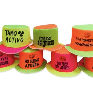 Galeras multicolor con frases x5