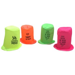 Galeron alto Fluo con Frases x1