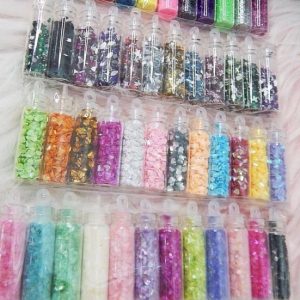Glitter Formas Metalizado x 1