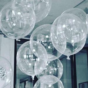 Globo Burbuja x 1 (varios colores)