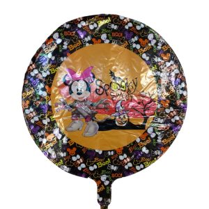 Globo personaje  Disney Mickey de Halloween Negro 18" x1