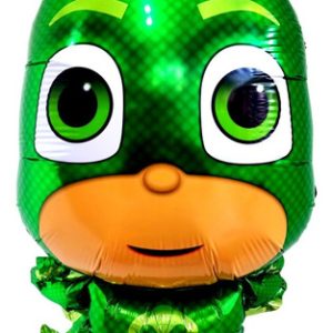 Globo silueta Pj Mask Verde x1