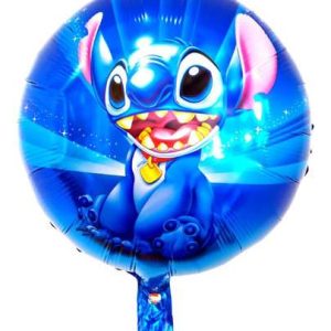 Globo Personaje Stitch  Azul 18" x1