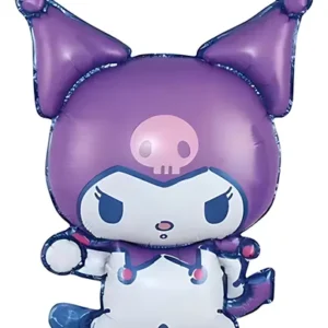 Globo silueta kuromi 55 cm. violeta x1