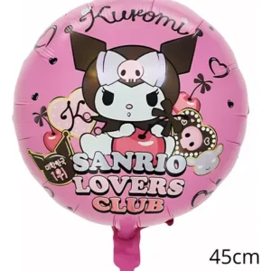 Globo personaje kuromi 18" rosa x1
