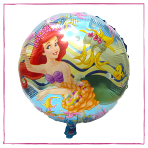 Globo Personaje La Sirenita 18" x1