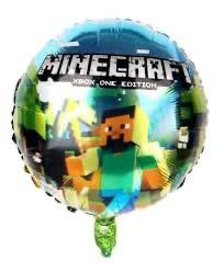 Globo personaje Minecraft 18"  x1
