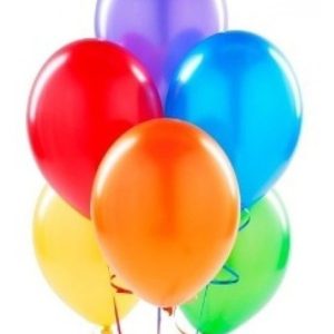 Globo Perlado x 5  12"