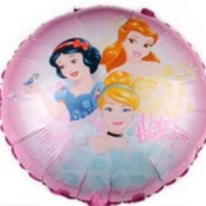globo personaje Princesas 18" x 1