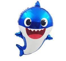 Globo Silueta De Baby Shark  x1