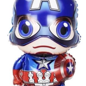 Globo silueta Capitan América x 1