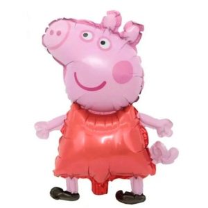 Globo silueta Peppa Pig x1