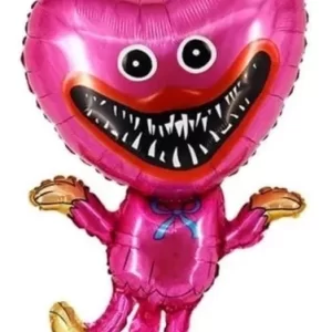 Globo Silueta Huggy Wuggy Rosa x1