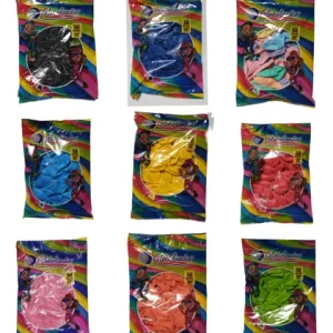 Globos lisos 10" x 50 - GLOBOLANDIA