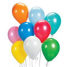 Globo Opaco 10" x 5 unidades