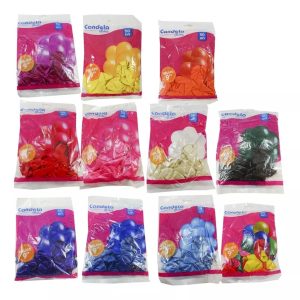 Globos perlados 9" x 50 - CANDELA