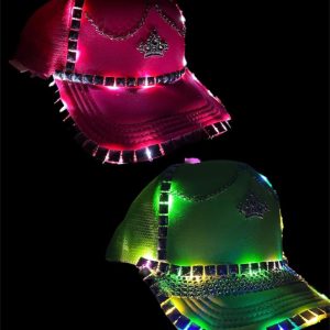 Cap Trucker Visera Fluo Luminosa x1